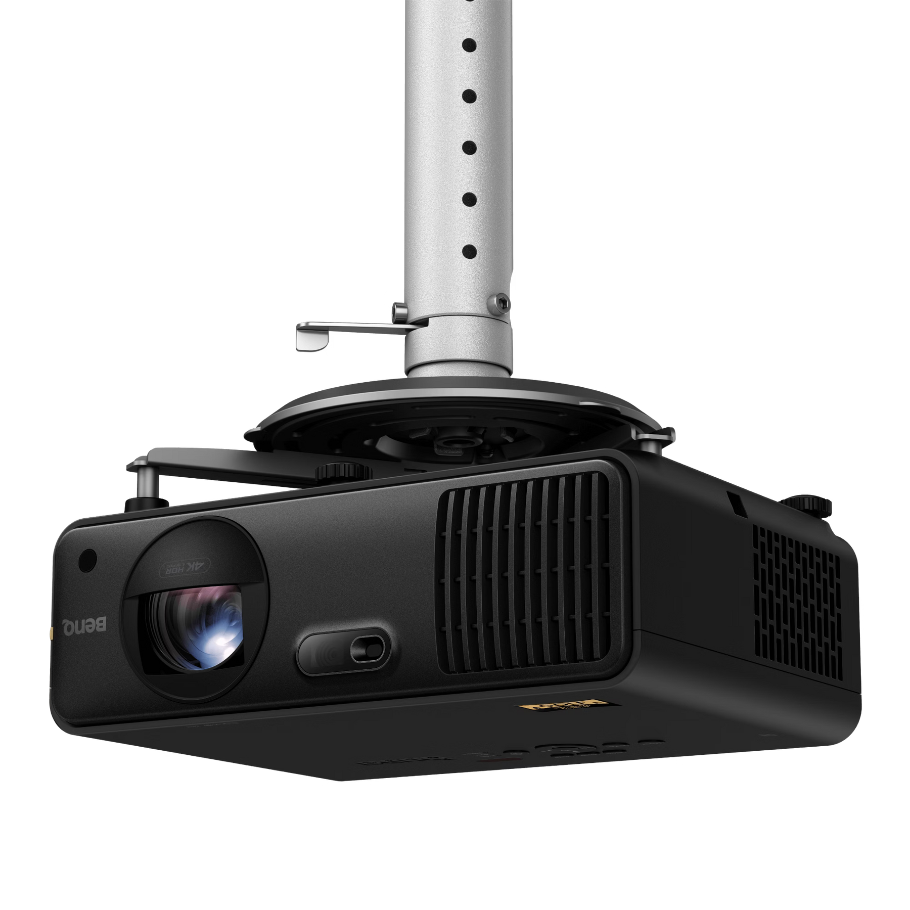 BenQ AK700ST projector mounted on a ceiling pole