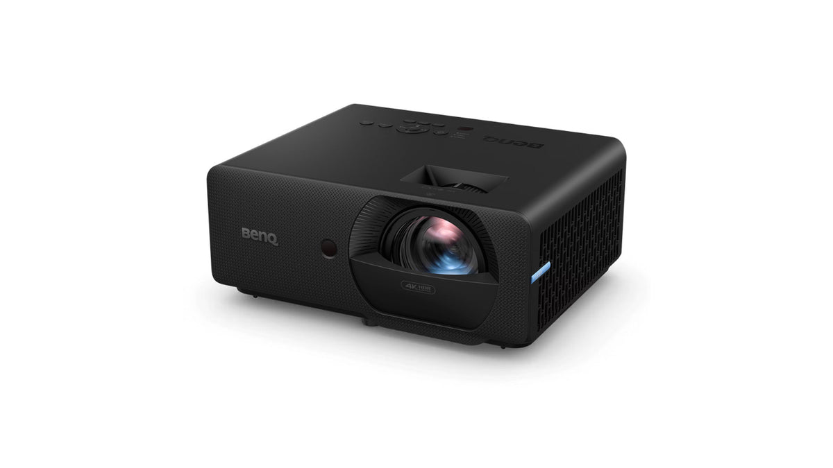 BenQ LK830ST golf simulator projector - angled left view