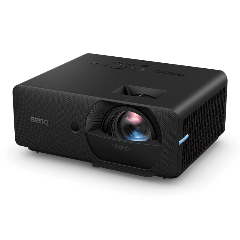 BenQ LK830ST golf simulator projector - angled left view