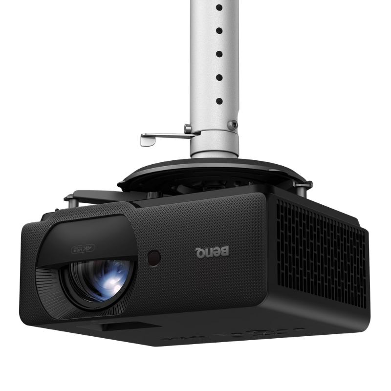 BenQ LK830ST golf simulator projector - angled view