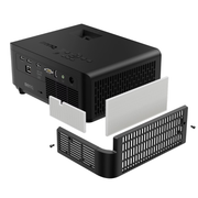 BenQ LK830ST golf simulator projector - included accessories and components