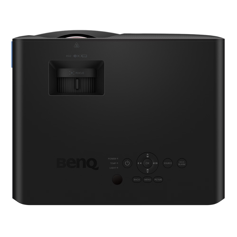 BenQ LK830ST golf simulator projector - top view