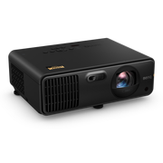 BenQ AH700ST short throw laser golf simulator projector angled view
