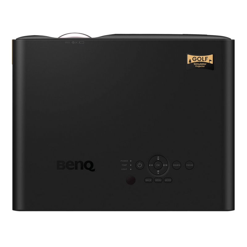 BenQ AH500ST 4000-Lumen Short Throw 1080P Laser Golf Simulator Projector - side view