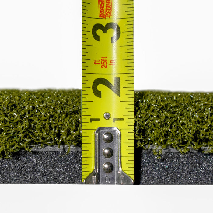 Country Club Elite hitting mat thickness detail