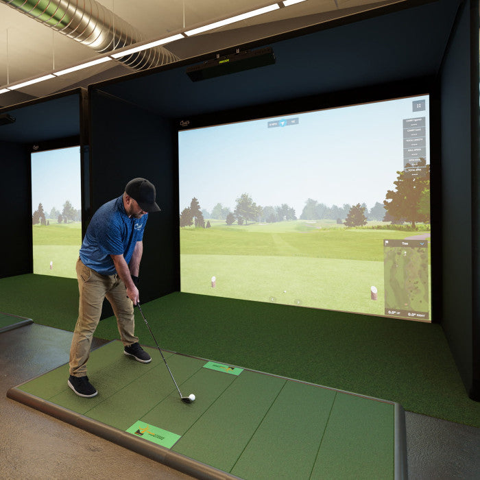 Carl's Pro Golf Simulator Enclosure Kit in Commercial Facility