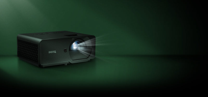 BenQ LK830ST 4K short throw laser golf simulator projector key visual
