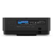 Rear view of the BenQ LU960ST2 projector showing the HDMI, HDBaseT, and other connectivity ports