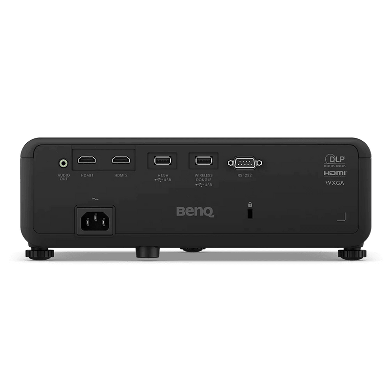 BenQ AH30ST short throw LED golf simulator projector side view
